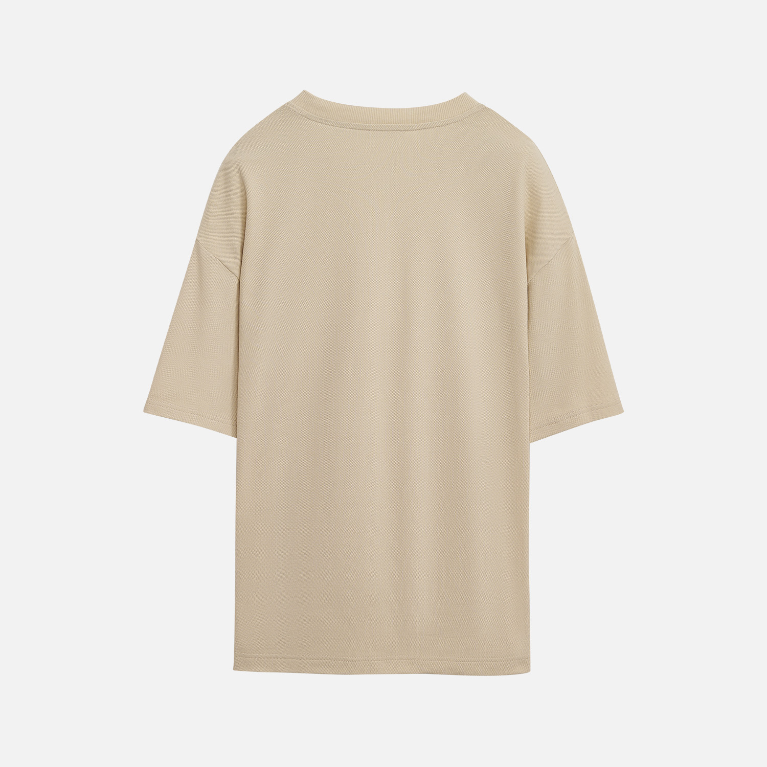 Футболка унисекс премиум Аура (Aura), 100% хлопок 200гр. бежевый, размер M/L