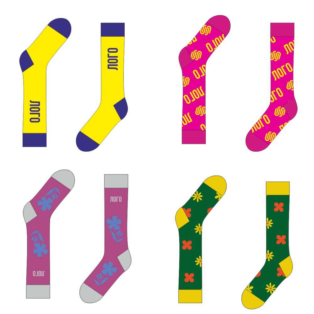 Гольфы Corapi Long на заказ фото на сайте Print Logo.