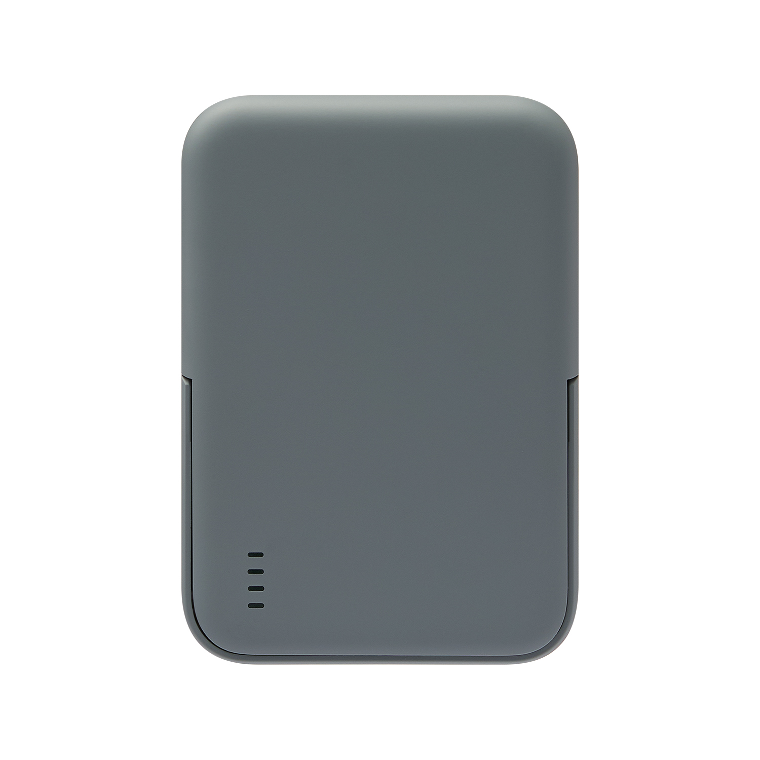 Внешний аккумулятор Union PD 10000mAh с функцией беспроводной зарядки 15W, серый