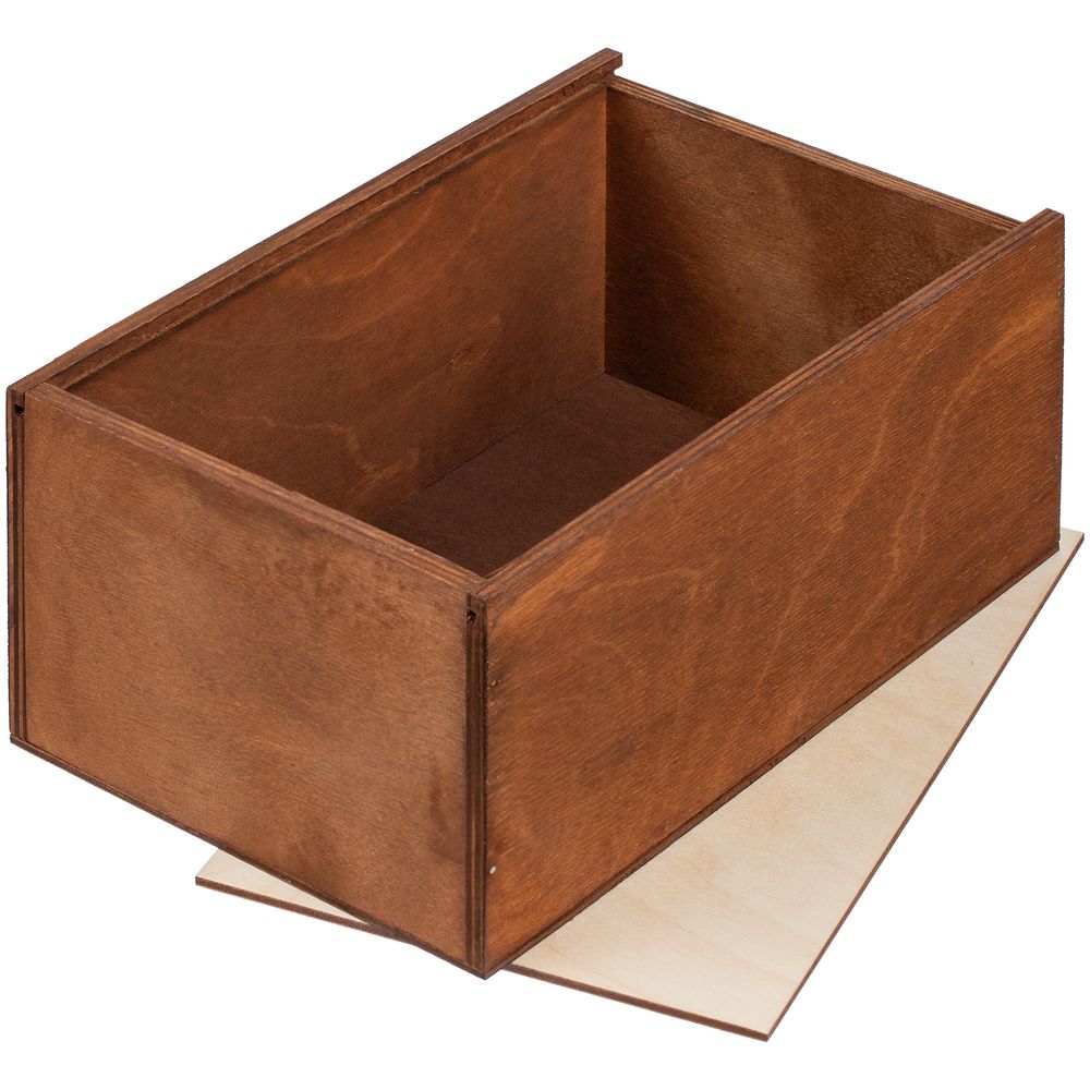 Деревянный ящик Eske — пример нанесения логотипа (сделано в России) | Print Logo