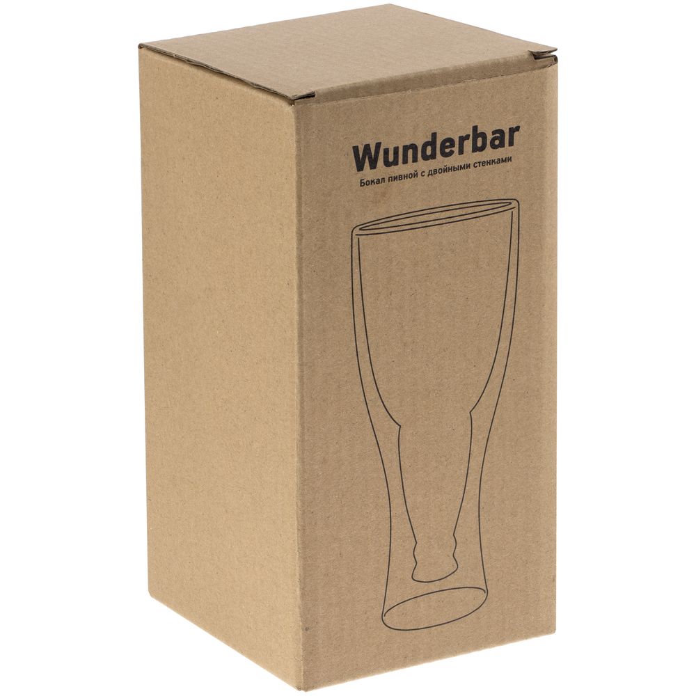Бокал для пива с двойными стенками Wunderbar фото на сайте Print Logo.