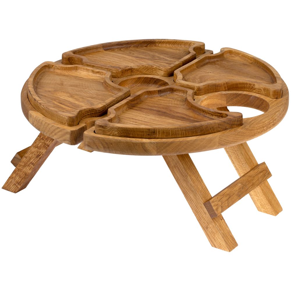 Столик винный Chat Mode с логотипом сделано в России | Print Logo