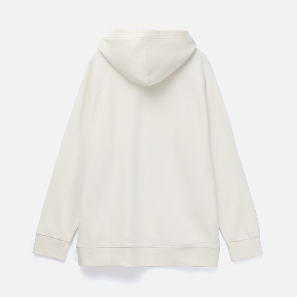 Худи унисекс H5, молочно-белое, размер XL/XXL