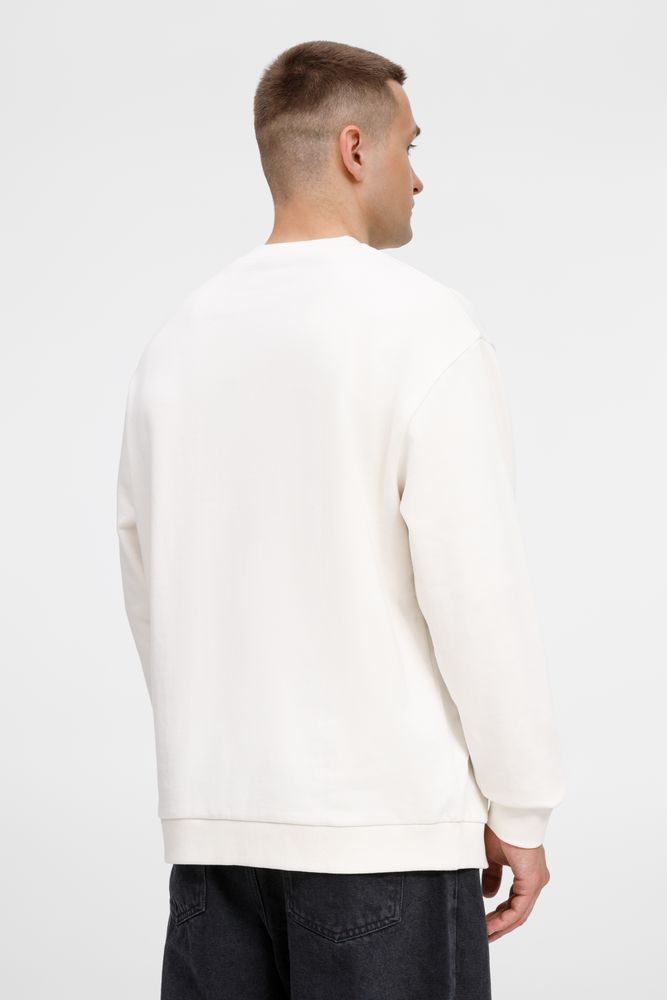 Свитшот унисекс Sinkopa, молочно-белый, размер XL/XXL