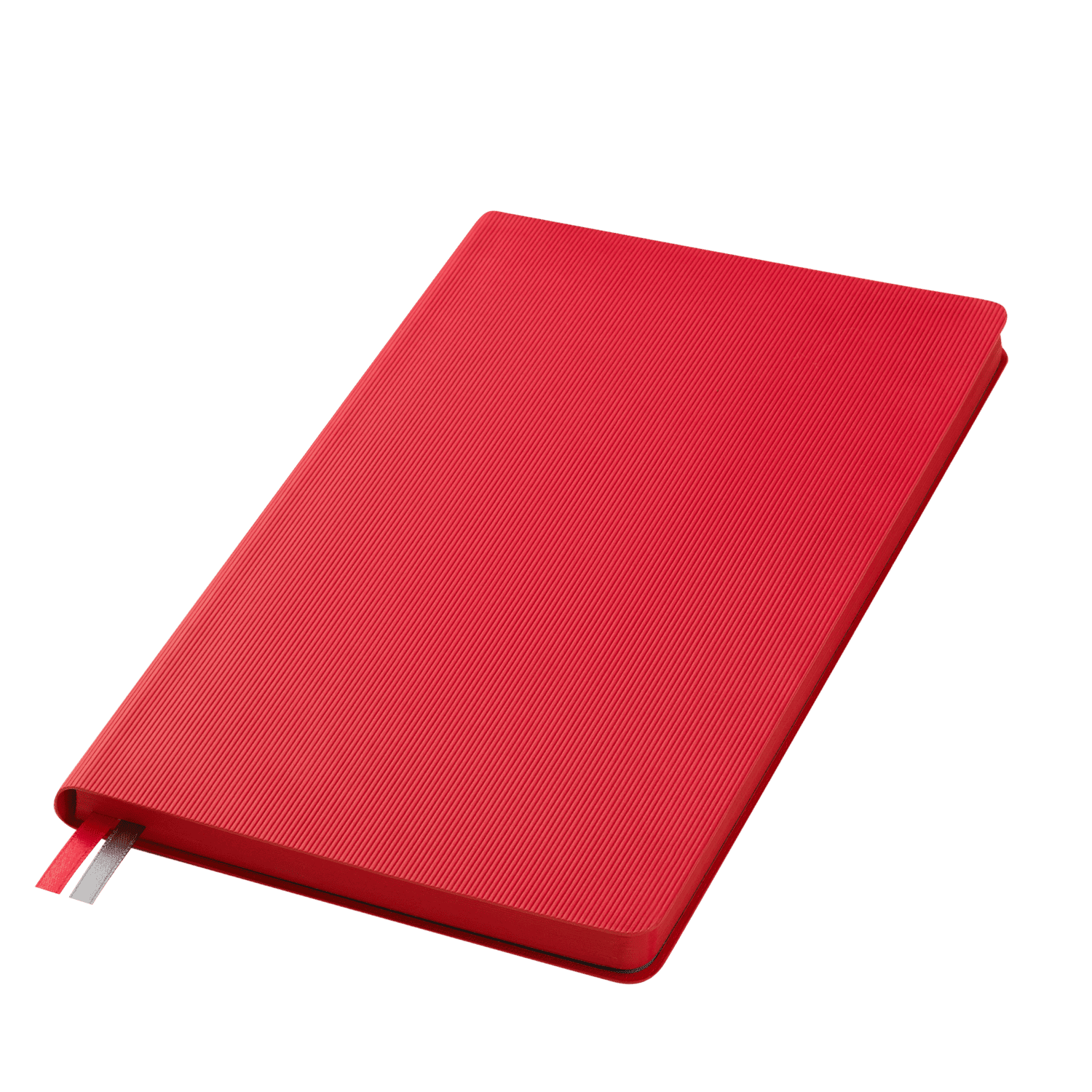 Ежедневник Рейн (Rain) недатированный, красный (без упаковки, без стикера)