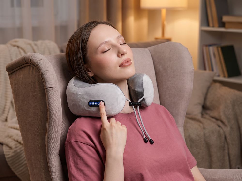 Дорожная подушка-массажер inRelax, ver.2