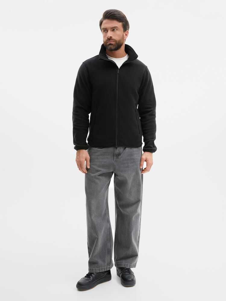 Куртка флисовая унисекс Ben Mac, черная, размер M