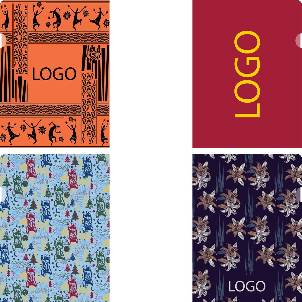 Папка-уголок на заказ Canto с логотипом сделано в России | Print Logo