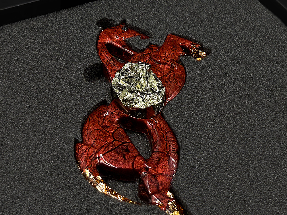 Елочные игрушки (Лошадь).Символы года Гранат