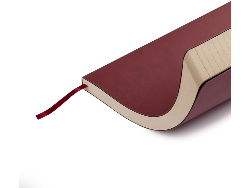 Ежедневник недатированный B5 Megapolis Flex (бордовый) (Р)