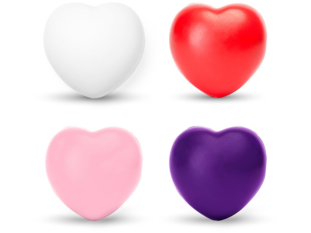 Антистресс BIKU в форме сердца, фиолетовый