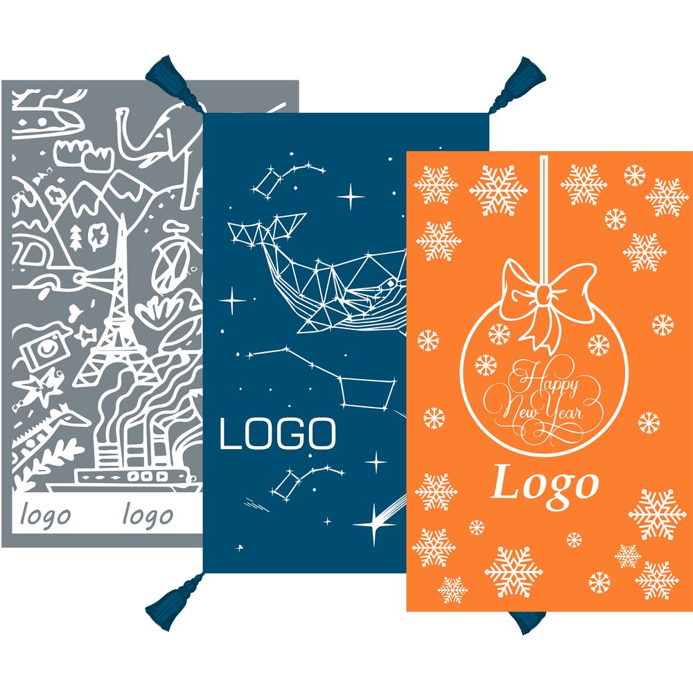 Плед на заказ Tricksy Net, 2 цвета, S