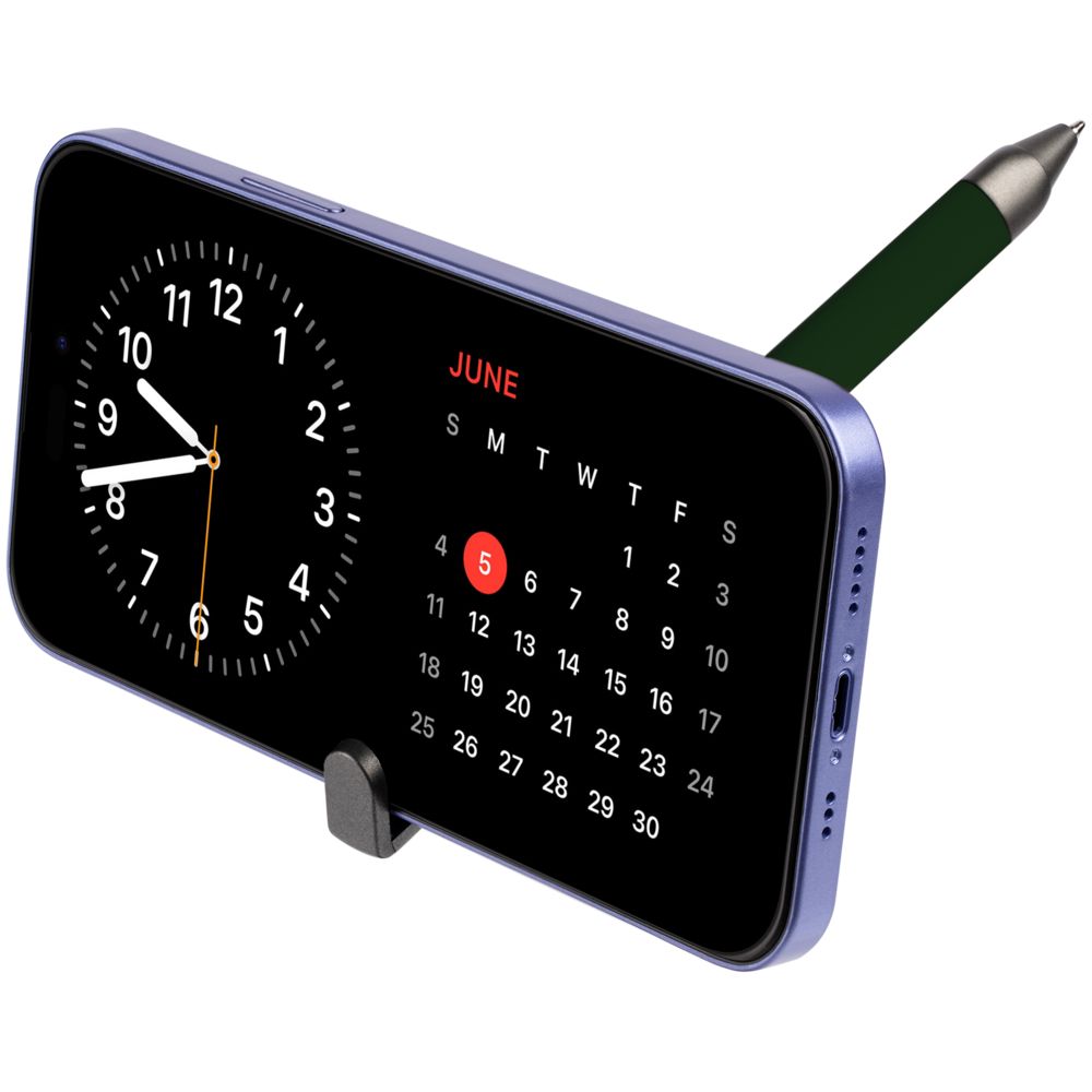 Ручка шариковая Standic с подставкой для телефона