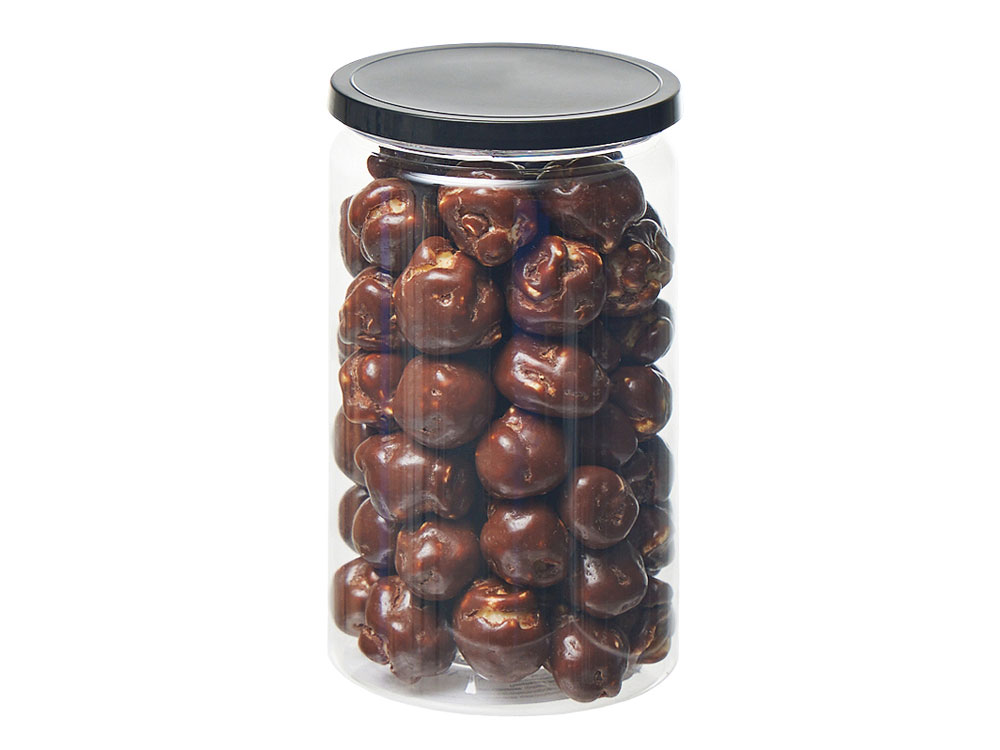 Попкорн карамельный в молочной шоколадной глазури Glazer с логотипом  | Print Logo