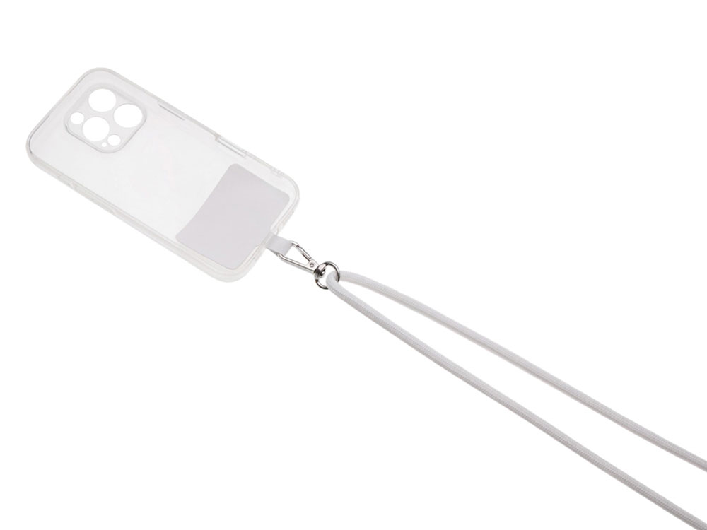 Ремешок на шею для телефона Риксо, белый