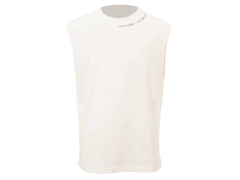 Майка оверсайз Berlin, унисекс с логотипом U Basic | Print Logo