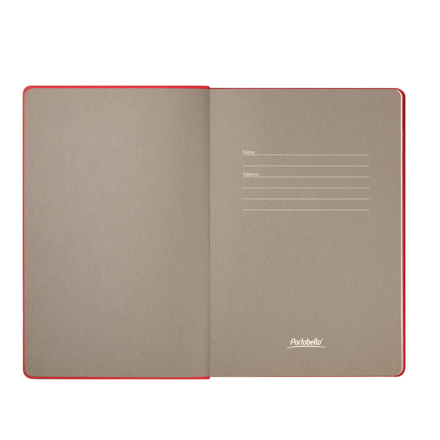 Ежедневник Рейн (Rain) недатированный, красный (без упаковки, без стикера)