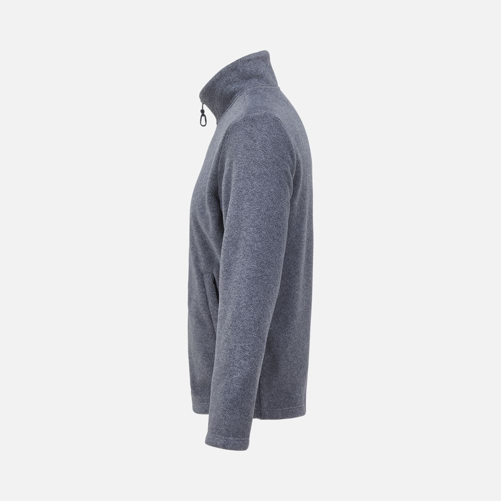 Куртка флисовая унисекс Nitro, серый меланж, размер L