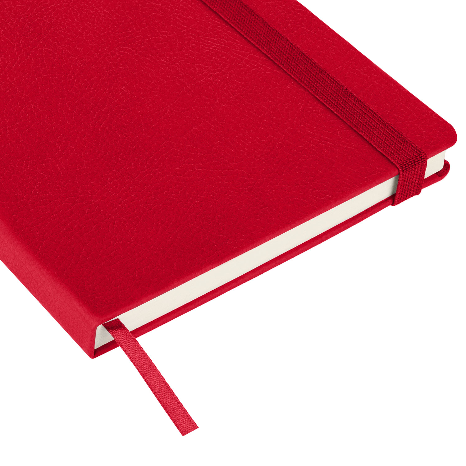 Ежедневник Marseille BtoBook недатированный, красный (без упаковки, без стикера)