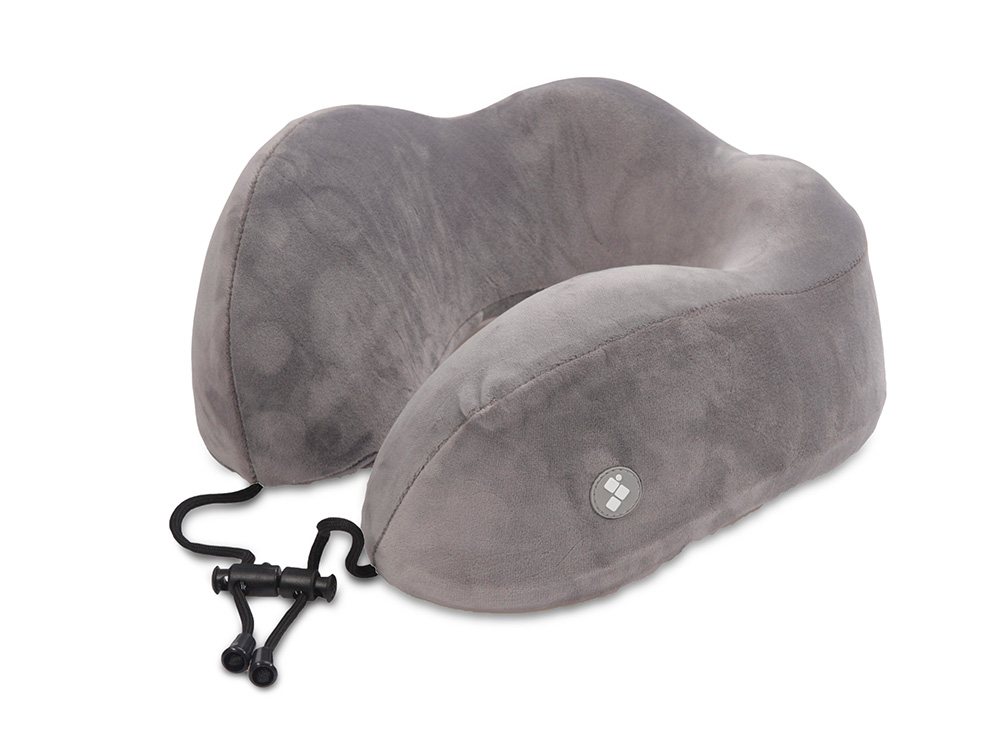 Подушка для путешествий с эффектом памяти Bluewinder с логотипом ROUTEMARK | Print Logo