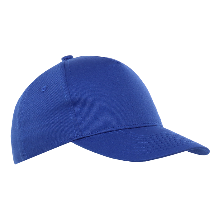 Детская бейсболка STAN 5 клиньев хлопок 150, 10J, Синий,  (16/1)  (52-54/ONE SIZE)