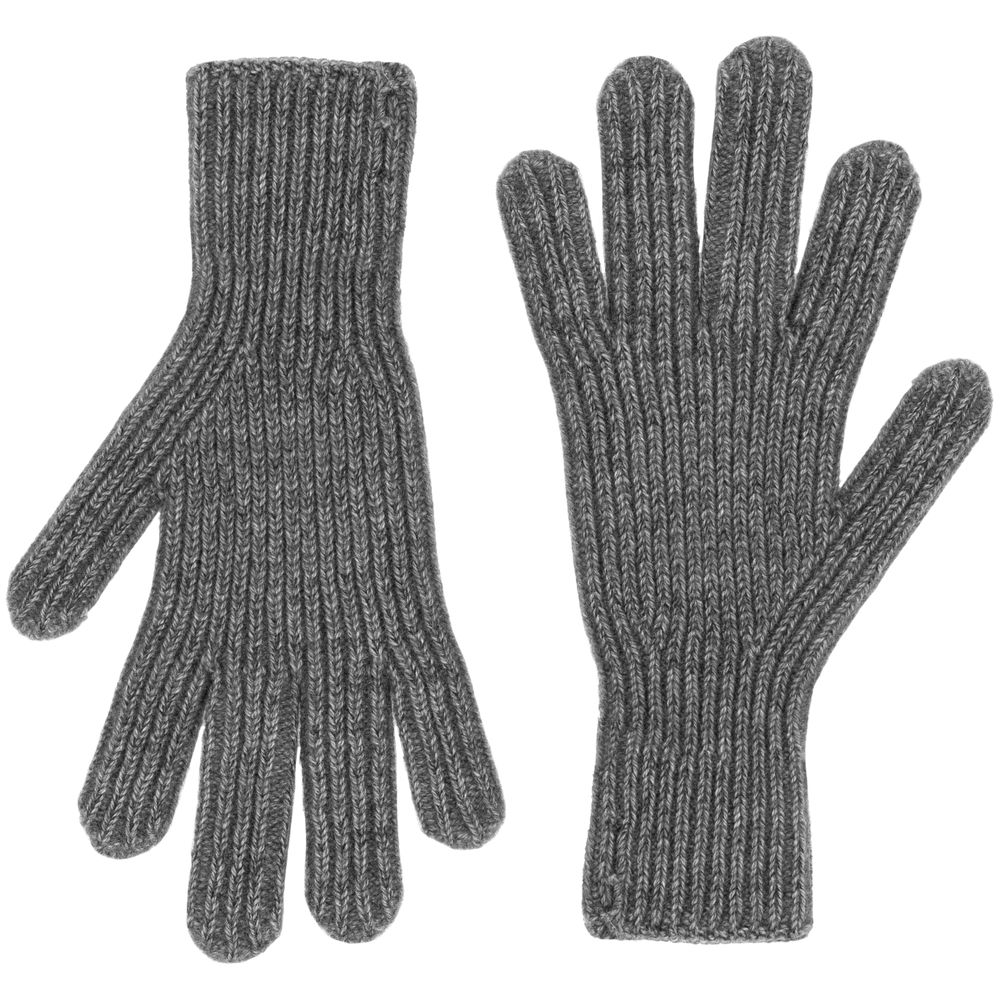 Перчатки Bernard, серый меланж, размер L/XL