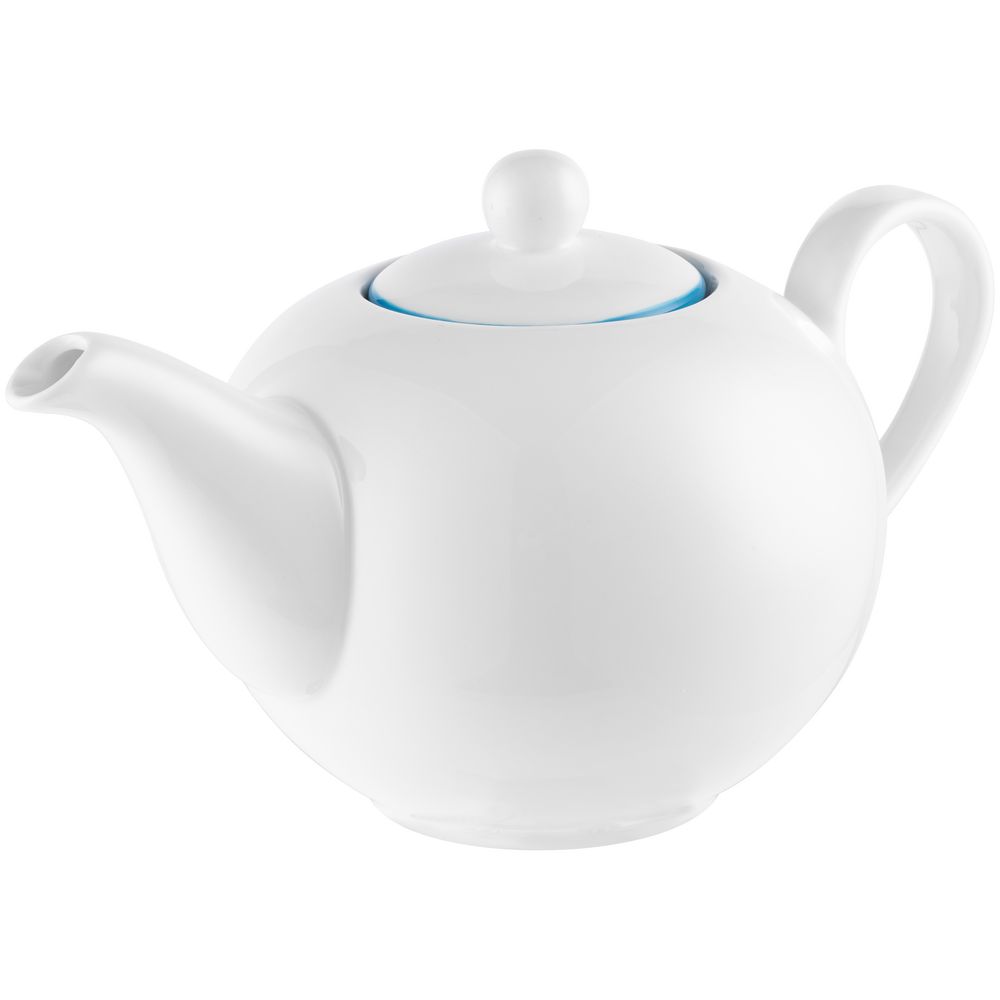 Чайник «С голубой каемочкой!» фото на сайте Print Logo.