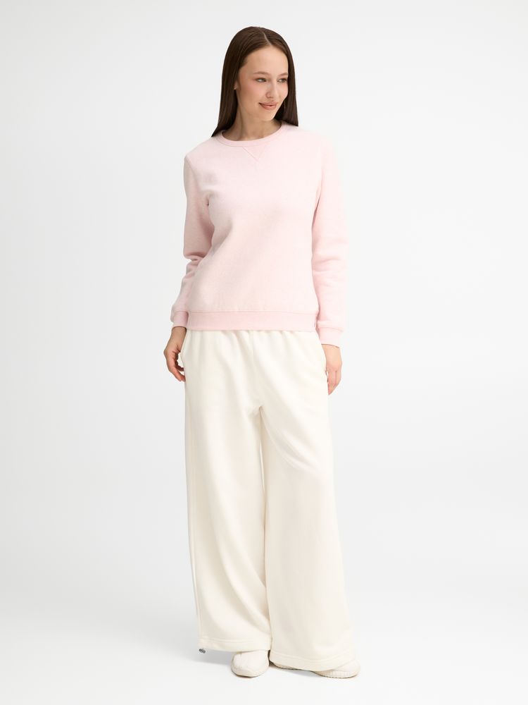 Толстовка женская Sully Women, розовый меланж, размер XXL