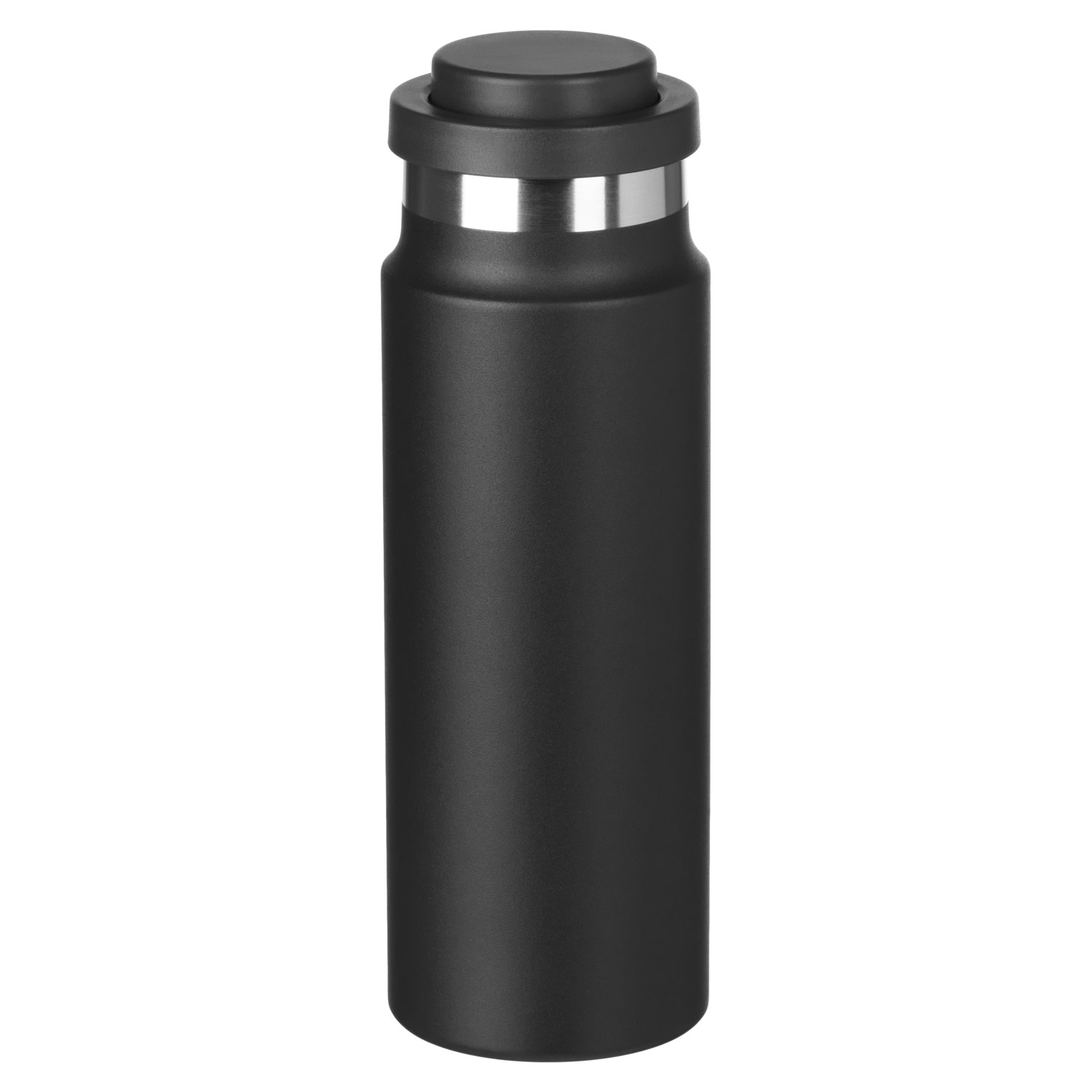 Термобутылка вакуумная герметичная Аллегра, черная