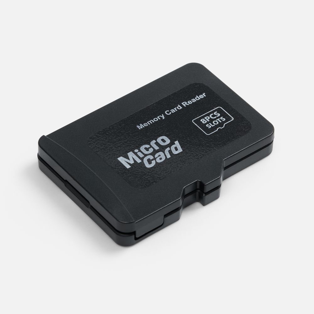 Футляр для карт памяти и SIM-карт Multitask с логотипом Molti | Print Logo