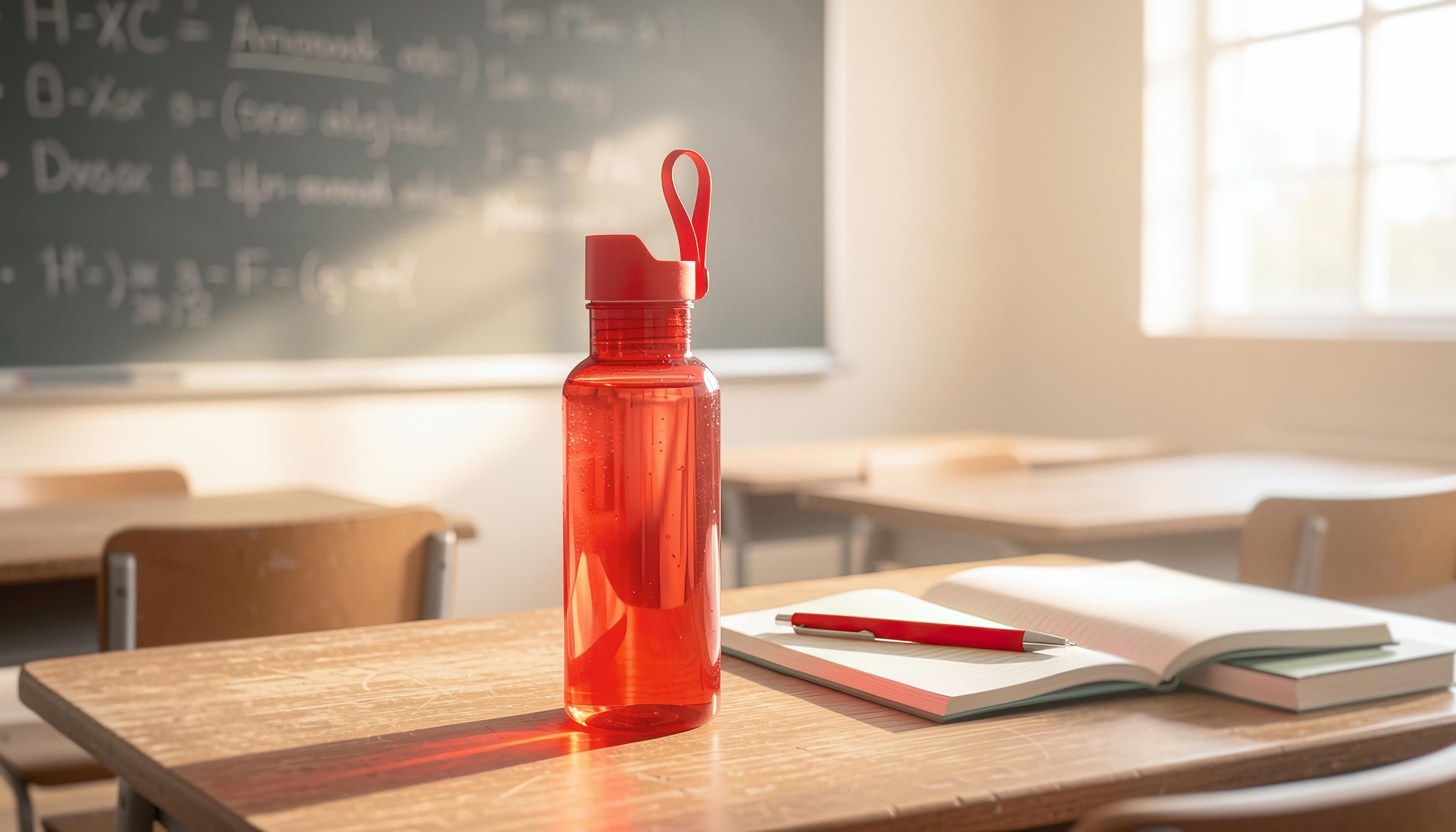 Бутылка для воды "Ариэль" 600 мл, синий