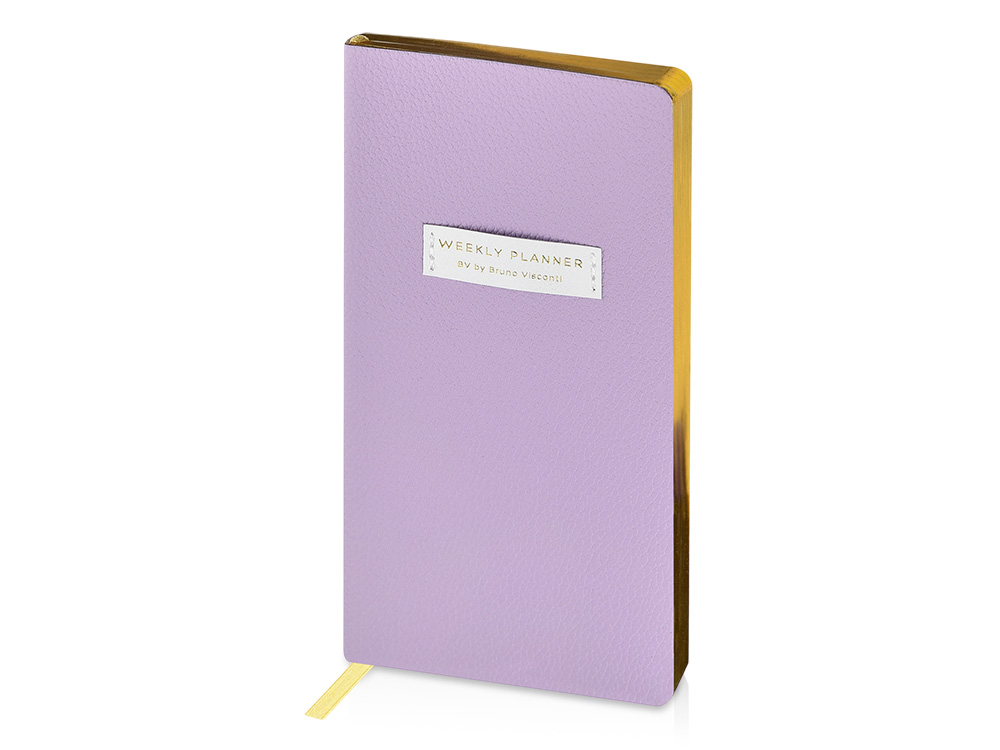 Еженедельник недатированный А6 Zefir с логотипом Bruno Visconti | Print Logo