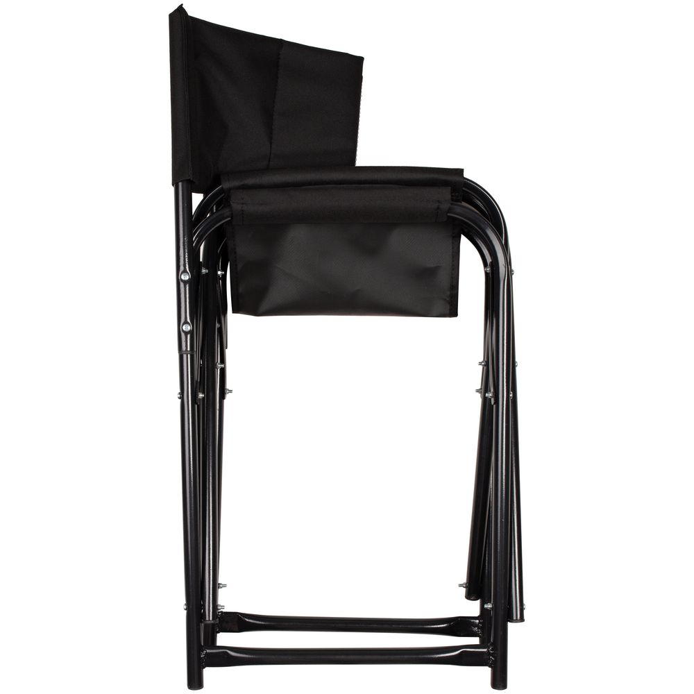 Раскладное кресло Viewpoint, черное фото на сайте Print Logo.