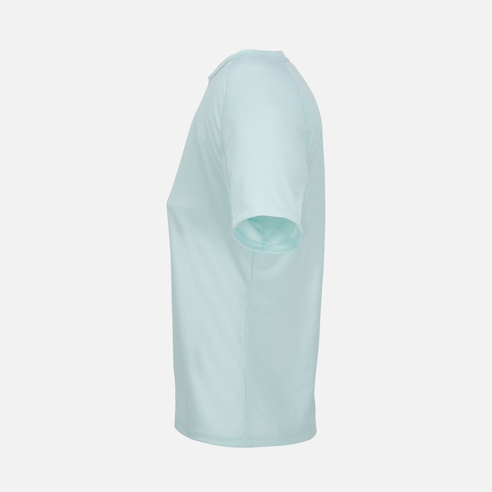 Футболка спортивная женская Vortex Women, зелено-голубая, размер XL