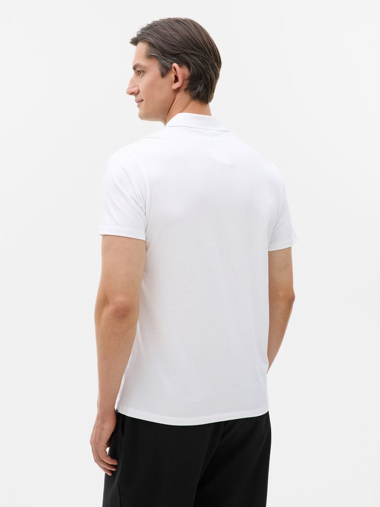 Рубашка поло мужская Prescott men 170 белая, размер XL
