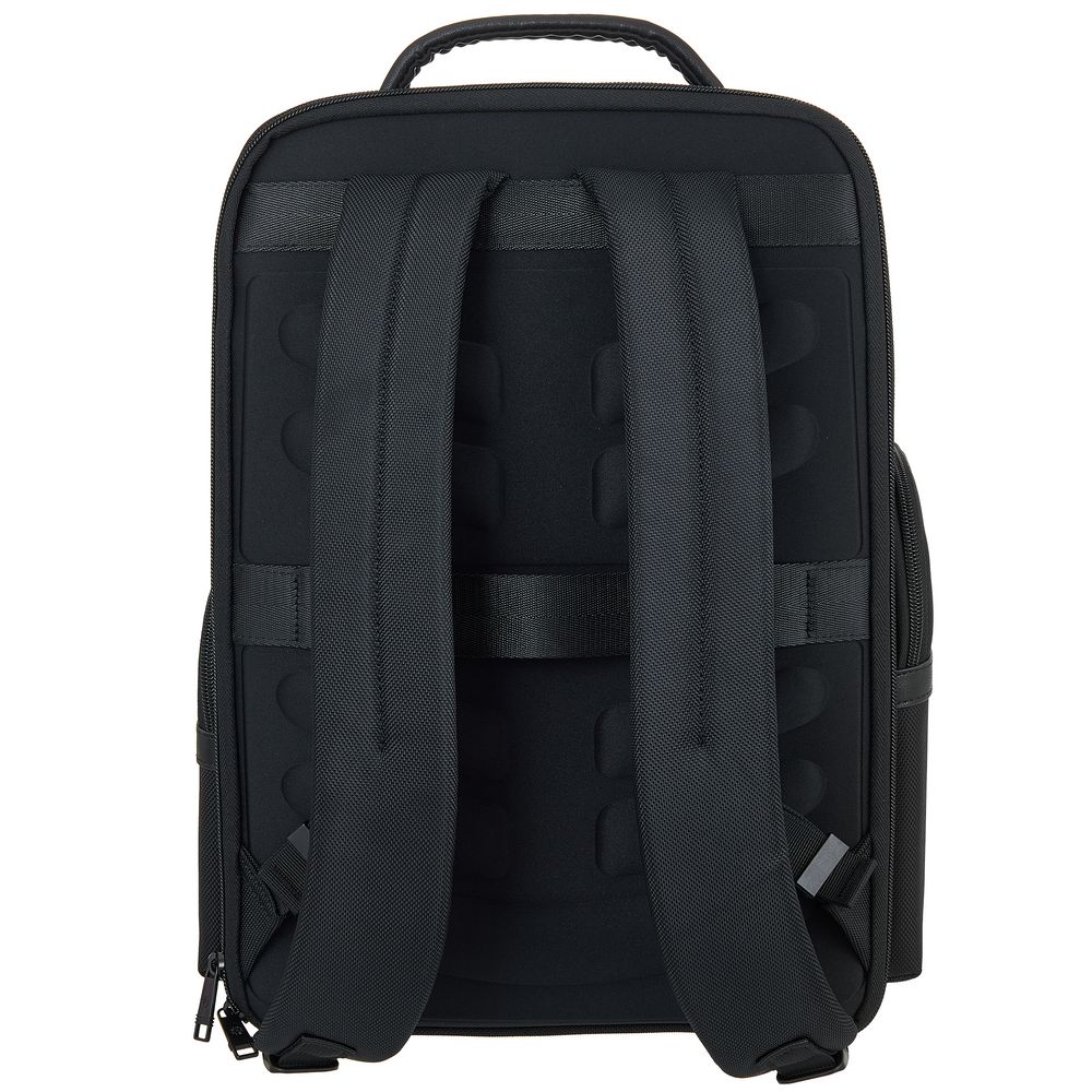Рюкзак для ноутбука Santiago с кожаной отделкой фото на сайте Print Logo.