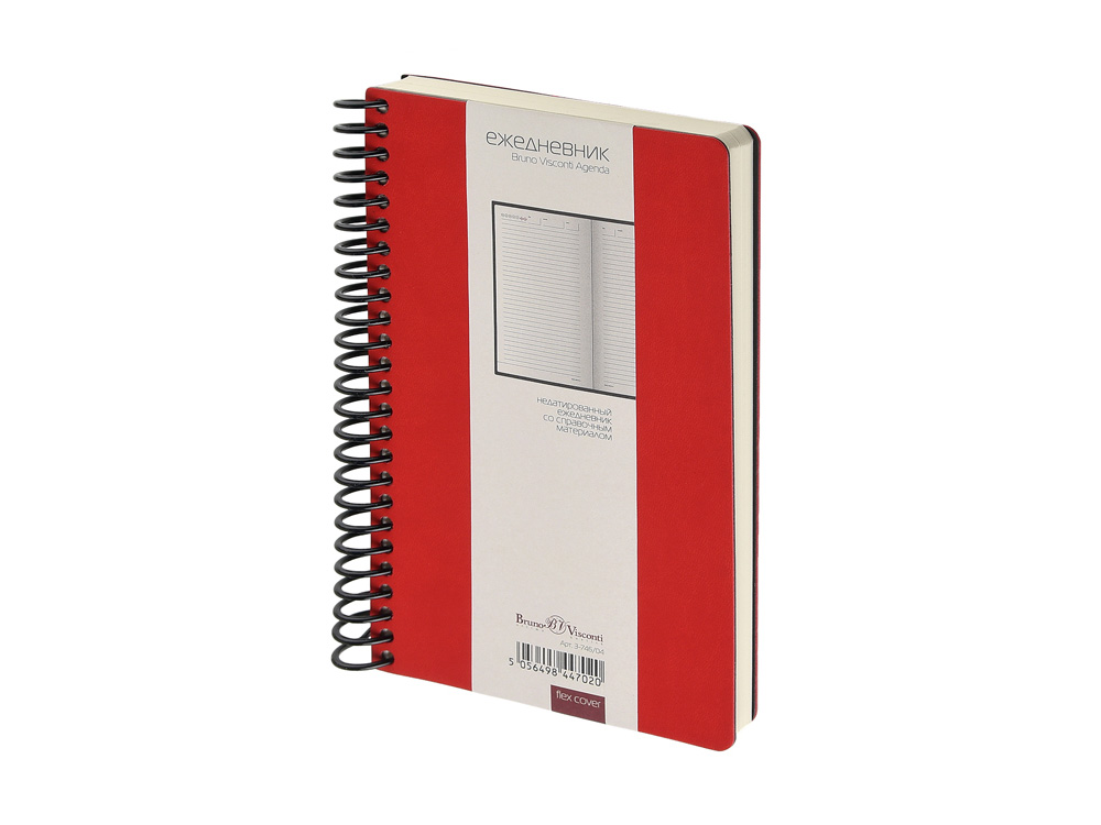 Ежедневник недатированный А5 Agenda с логотипом Bruno Visconti | Print Logo