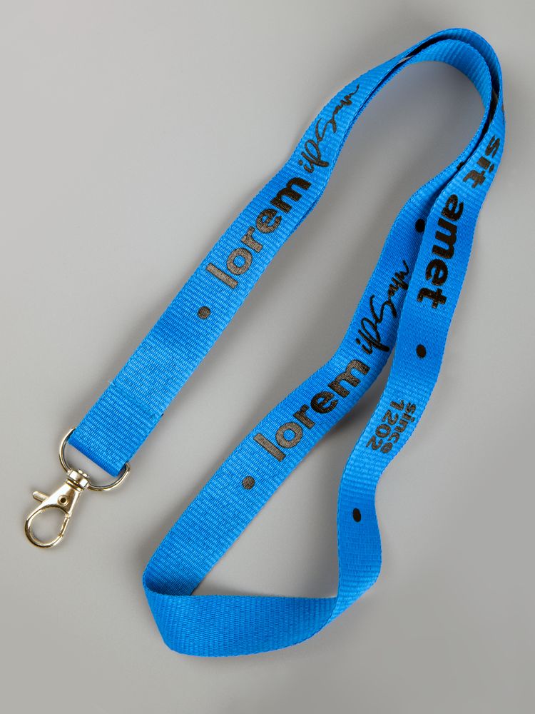 Лента для бейджа с печатью TermoPrint на заказ