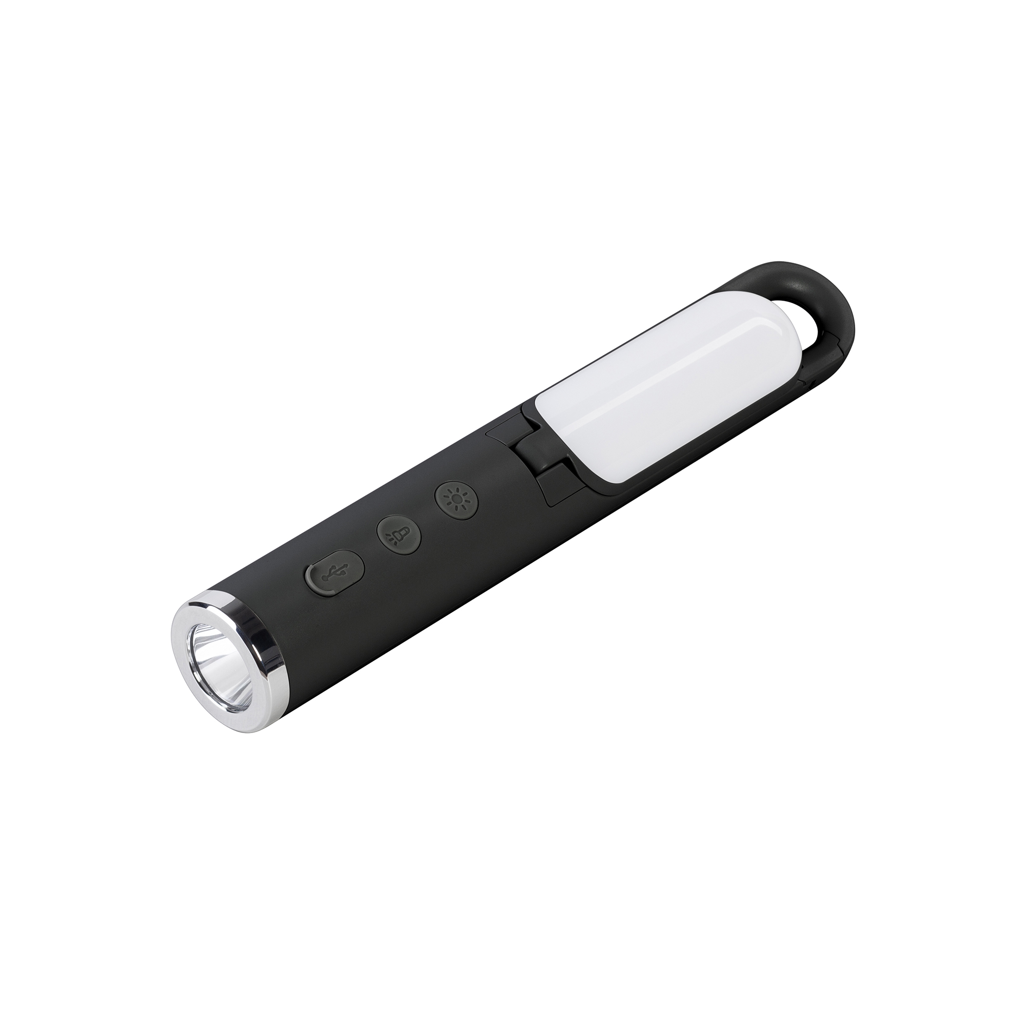 Фонарь-лампа "Torch" туристический, черный, черный