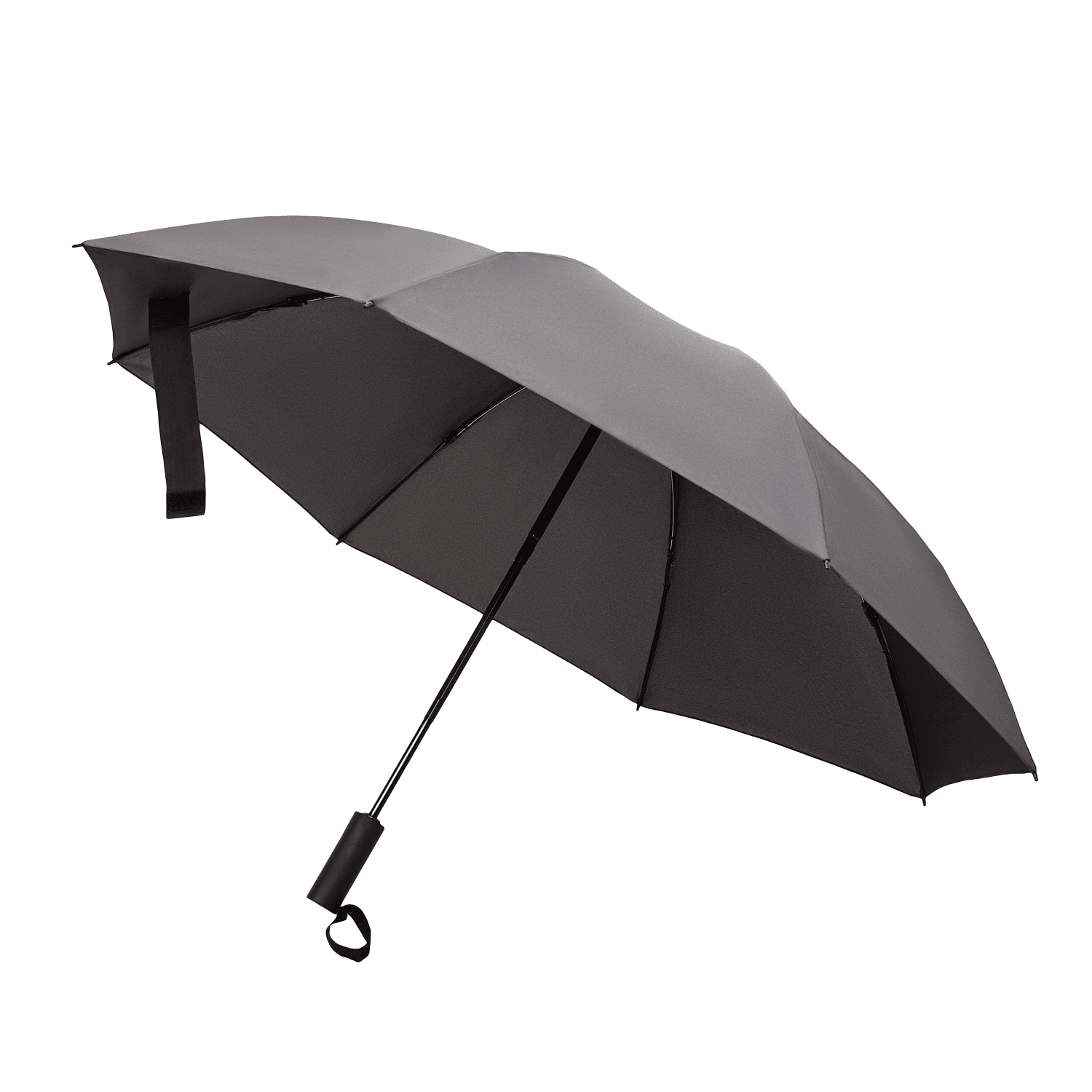 Зонт обратного сложения Олимп (Olymp), синий с логотипом Portobello Зонты | Print Logo