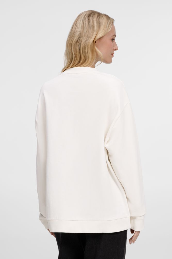 Свитшот унисекс Sinkopa, молочно-белый, размер XL/XXL