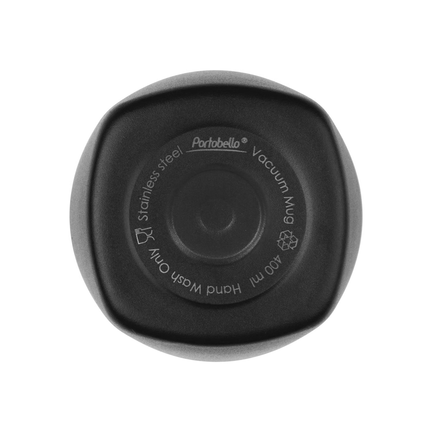 Термокружка вакуумная Вива, черная