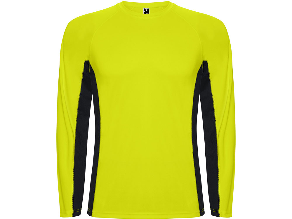 Футболка с длинным рукавом Shanghai мужская с логотипом Roly | Print Logo