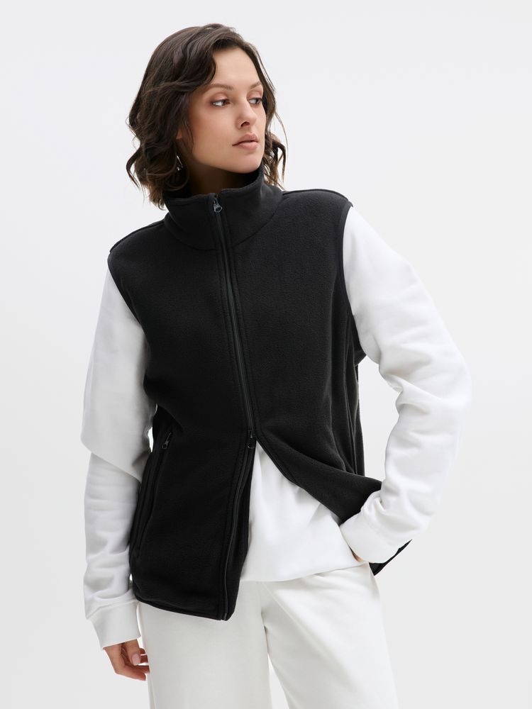 Жилет флисовый унисекс Ben Mac, черный, размер M