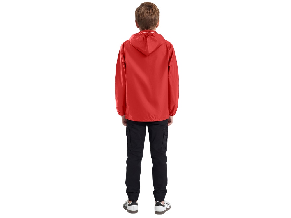 Ветровка Miami 2.0 детская с чехлом, красный