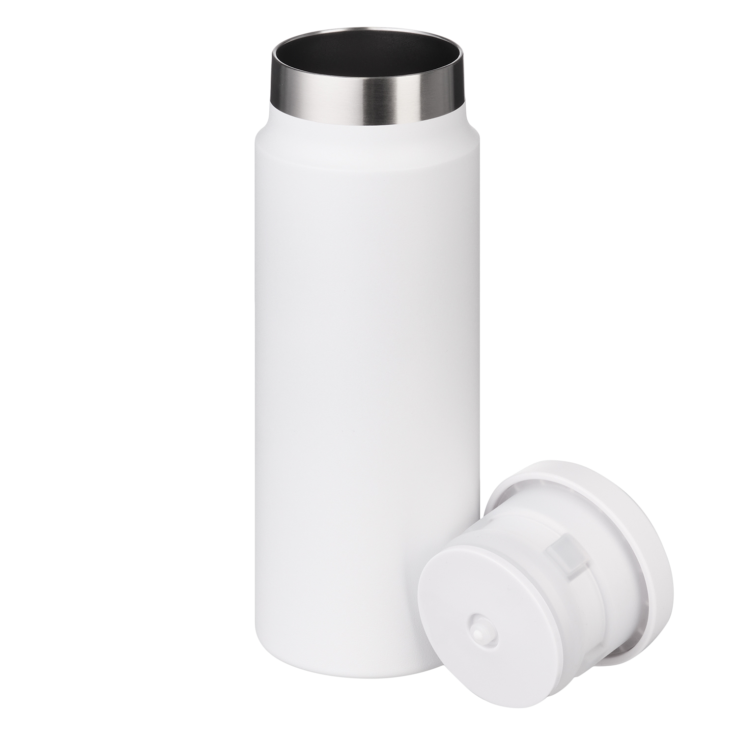 Термобутылка вакуумная герметичная Аллегра, белая