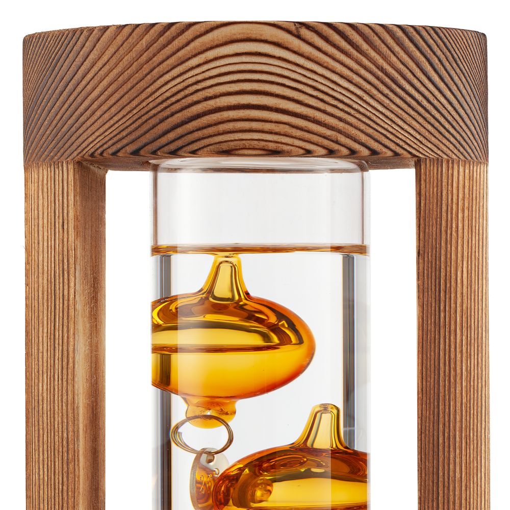 Термометр «Галилео» в деревянном корпусе фото на сайте Print Logo.