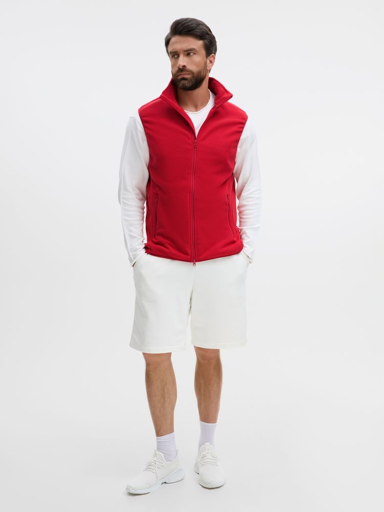 Жилет флисовый унисекс Ben Mac, красный, размер S