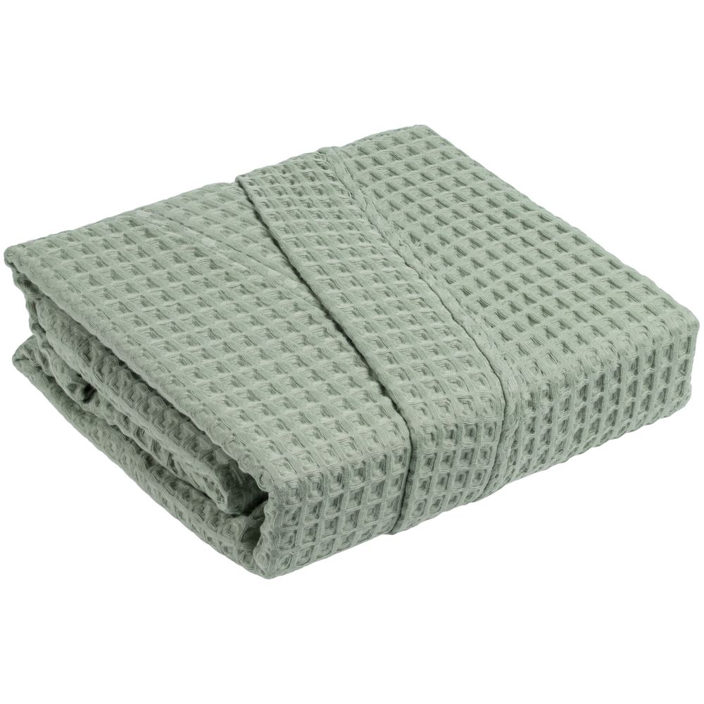 Халат вафельный женский Boho Kimono, зеленая мята, размер M (44-46)