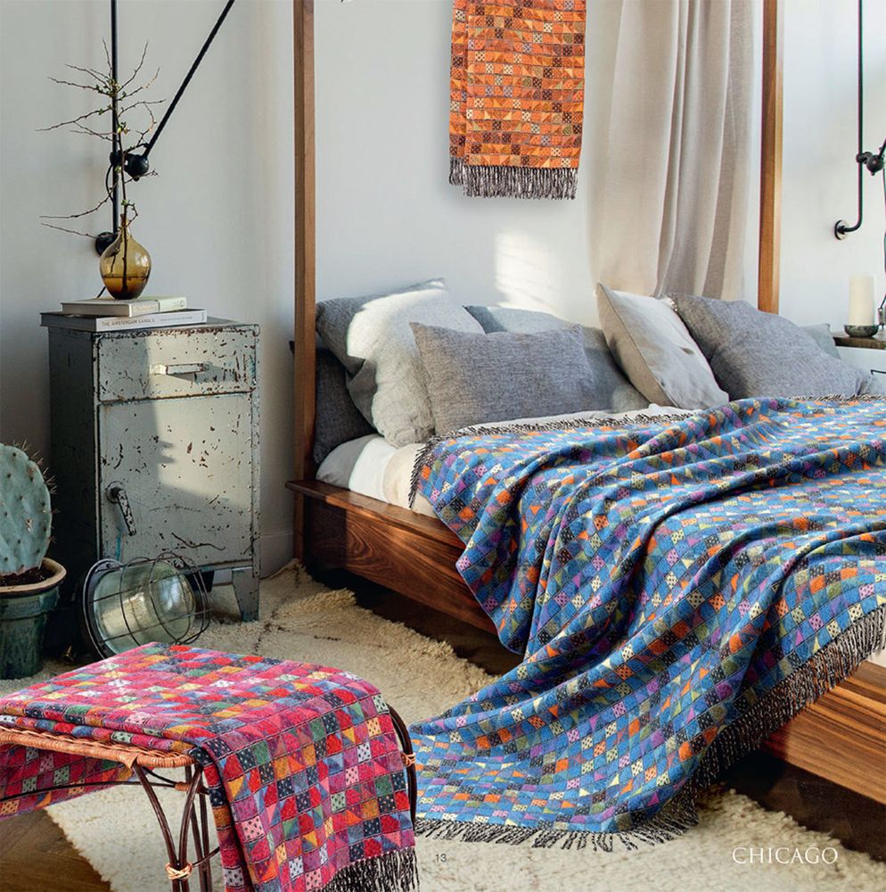 Плед Chicago фото на сайте Print Logo.